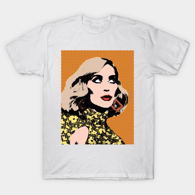 katy perry style pop art T-Shirt by soundofpopart